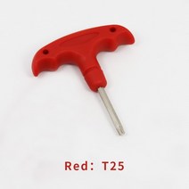 골프 블랙 T25 토크 슬리브 렌치 핑 드라이버 퍼터 스패너 도구 액세서리, 2.Red T25