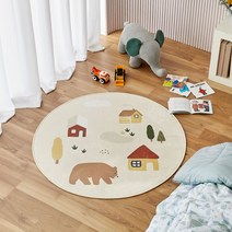 모던하우스 우드랜드 빌리지 원형러그 R90 CZ3122004