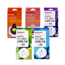 불스원 폴라프레쉬 선바이저 방향제 교체용 리필, 03_리필 상쾌한 아쿠아향