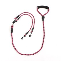 멀티독 더블 리드줄(1.5M) 강아지 두마리 산책줄