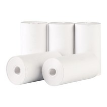 감열지 57x50mm 10 + 2 롤 금전 등록기 58mm POS 프린터 Paperang & Peripage 미니 소형 용 long mobil, 한개옵션0