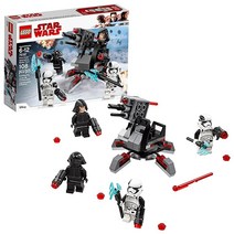 LEGO 스타워즈: 라스트 제다이 퍼스트 오더 스페셜리스트 배틀 팩 75197 빌딩 키트 (108피스), One Color, One Size