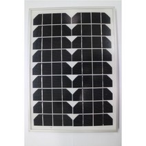 12V 충전용 10W 단결정/ 효율높은 단결정 태양광모듈/태양전지/판넬/패널/10 와트/캠핑/국산