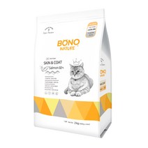 보노네이처 고양이 스킨앤코트 연어 사료, 1개, 2kg