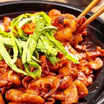 육식회관 불맛 매콤양념 돼지곱창 야식 혼술 매콤 안주 (300g), 300g, 1개