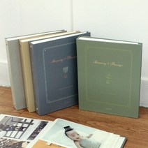 비팬시 메모리 포켓 하드커버 사진앨범 케이스포토북 여행 하드커버 커플앨범 CU 일반 사진앨범, 상품선택, 네이비