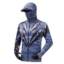 마스크가있는 전문 낚시 까마귀 안티 uv 자외선 차단제 태양 보호 의류 낚시 셔츠 통기성 빠른 건조 낚시 저지