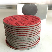 Mirka 8A241 Abralon 6Inch 1804000 Grit Sponge Sangding Disc Foam Velcro Hook Loop Sandpaper 150mm, 07 4000_01 125mm