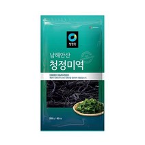 청정원 맛있는밑반찬 남해안산 청정 미역 80인분 맛있는 200g 돌답례품 냉국 간단한요리 간편식, 22개