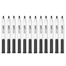 모리스 퀵마크 화이트보드마카 M MRW-106, 12개입, 흑색