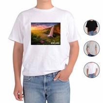아토가토 극지방 오로라 북극 아이스란드 2 티셔츠 _ 23664EA