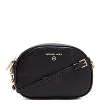 마이클코어스 MK 타원 여성크로스백 트윌 양가죽 백 멀롯