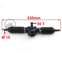파워 스티어링 기어 랙 피니언 DIY 중국 ATV 이동 카트 버기 UTV 쿼드 바이크 300mm 420mm, 3.B