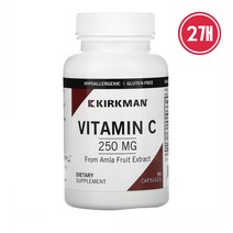 Kirkman 비타민 C 250mg 바이오 플라보노이드 1개, 2개