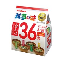 마루코메 즉석 미소시루 36식 일반, 1개