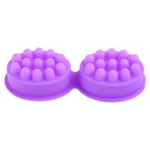 3D 수제 실리콘 비누 몰드 마사지 테라피 바 만들기 DIY 케이크 디저트 베이크 장식 도구 선물, 2구