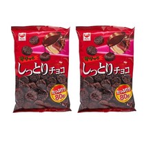 일본과자 수입과자 리스카 싯토리 초코 촉촉한 초코과자 80g, 2개