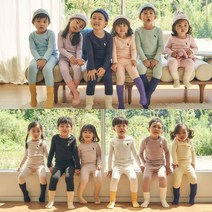 라파클럽 아동복 내복 라임앤블루 러브미실내복