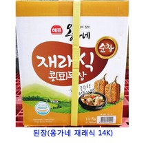 업소용 식자재 된장(옹가네 재래식 14K) 백된장 된장 찌게된장 미소된장 순창메주장담그기 맥된장 집된장 전통된장 조개멸치된장 재래된장 콩된장 합동된장 재래식된장 맛있는된장 아까미소 일식된장 시골된장