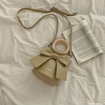 신스엔스 리본 미니 크로스백 핸드백 가방