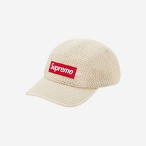 [정품] 슈프림 스트링 캠프캡 내츄럴 - 21SS Supreme String Camp Cap Natural