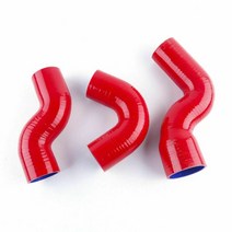 1990-2016 랜드 로버 디펜더 TD5 2000 2012 2008 1999 4 겹 실리콘 터보 인터쿨러 호스 키트 (디펜더에만 적합) 3 피스, 화이트