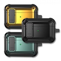 락기능 4컬러 콩나물지킴이 케이스 에어팟프로 분실방지, 민트