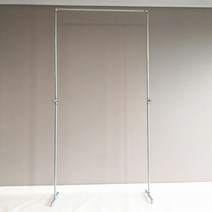 이믹스 행거1단 롱코트 드레스 롱패딩걸이 파이프 행거, 백관500형(걸이형)