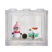 세남자바스켓 펭귄마을 국산 마리모 DIY세트, 아이스+스키펭귄