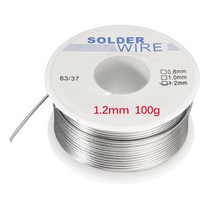 솔리드용접봉 논가스용접봉 용접봉 50g100g 0.8mm1mm1.2mm 납땜 인두 솔더 와이어 50g 용접 6337 용접기 철 와이어 릴 용 주석 납 플럭스, 1.0mm 100g