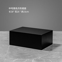 디피용 사각 전시대 피규어 디스플레이 테이블 거실 스튜디오 우드 진열대, 02.M 블랙