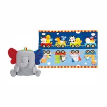 0살 1살 2살 코끼리인형 매트 헝겊책 조카돌선물 육아, 상세페이지참조, 상세페이지참조