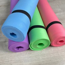 헬스장 가정용 요가매트 넓히고 두툼하게 춤추기 운동하기, 푸르다, 6MM