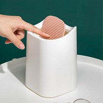 회전형 예쁜 화장대 휴지통 거실 신혼집꾸미기 사무실 심플 호텔 자취방 모던 주방, 1개, 베이지