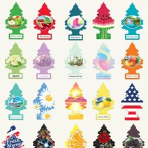 [20종모음]리틀트리 LITTLE TREE 차량용 방향제 걸이형 자동차 실내 냄새제거, 모로칸민트티