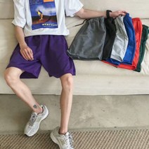 남자 컬러 트레이닝 운동 반바지 DS-BB111남자하의 트레이닝팬츠 트레이닝반바지 운동반바지 기본반바지