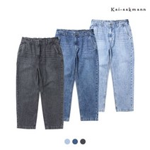 카이아크만 남 워싱 루즈 테이퍼드 치노 FKQFDDZ191P
