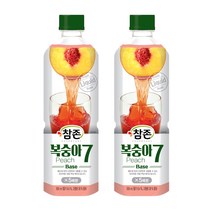 참존식품 복숭아7베이스 835ml, 2개
