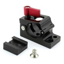 카메라 DSLR 개인 유튜브 방송 스튜디오 촬영 용품 22mm 25mm 로드 클램프 모니터 마운트 브래킷 홀더 DJI Ronin M Zhiyun Crane2 Plus 크레인 V2 짐벌 안정기용 콜드 슈 어댑터, 01 25mm Clamp Hotshoe