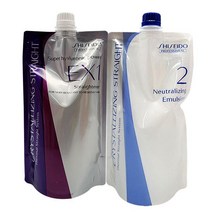 시세이도 크리스탈라이징 매직약 스트레이트 400g, EX1 강한곱슬모 400g(2제 에멀전)