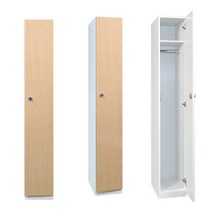 락카원 LPM 1단 1인용 락카장 수납장 캐비넷 락커 개인라커룸 사무실 병원 헬스장 사물함, 일반볼키(열쇠), 메이플
