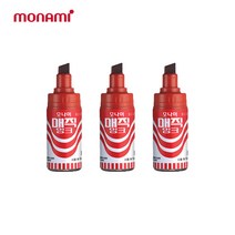 모나미 병매직, 적색, 3개