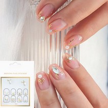 엘씨 볼륨파츠 쥬얼리 네일스티커 붙이는 네일파츠, No.7034
