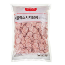 에쓰푸드 세블락소시지 탑핑 (냉동), 2개, 1kg