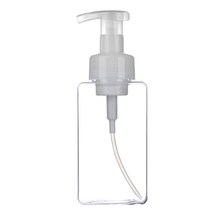 허브스프레이 친환경 PETG 거품용기 250ml 450ml 사각, 친환경 PETG 거품용기 사각, 450ml투명
