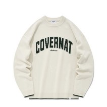 [국내매장판] 커버낫 아치 로고 크루넥 니트 아이보리 바람막이 아웃도어 상의 하의 신발