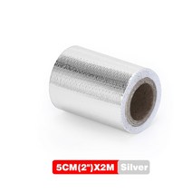 호환 Vr racing-2 "x 1 m 성능 배기 테이프 매니 폴드 하향 파이프 절연 열 랩 vr1901, CHINA_5cm 2m silver