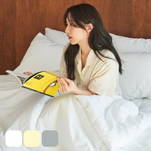 피부가 좋아하는 수피마 무봉제 호텔 차렵이불+베개커버 세트