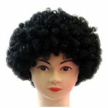 파티장식 용품 점보디스코가발 소, 선택옵션:색상-그린, 단품