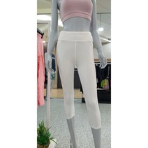 [제인코트] 스포츠 7부 레깅스 화이트 ONA-2705